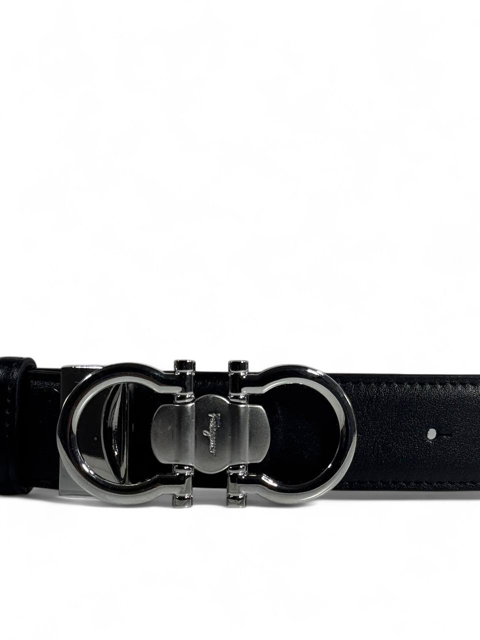 Ferragamo Reversible Leather Belt 110 cm 🖤 | Double-Face | Iconic Gancini Buckle