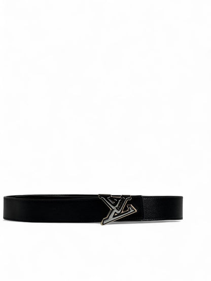 Gucci Black Leather Belt 🖤 | Signature Oval Buckle | 125 cm