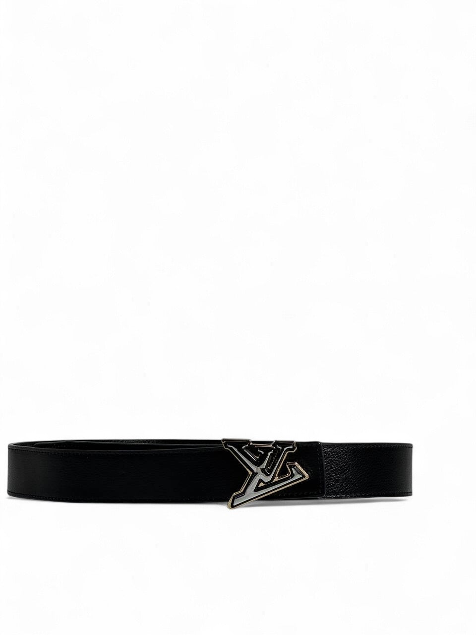 Gucci Black Leather Belt 🖤 | Signature Oval Buckle | 125 cm