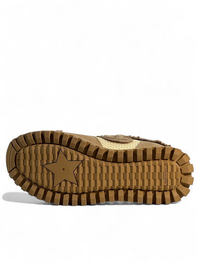 Christian Dior Beige Mesh & Suede Sneakers – Luxury Casual Unisex Shoes