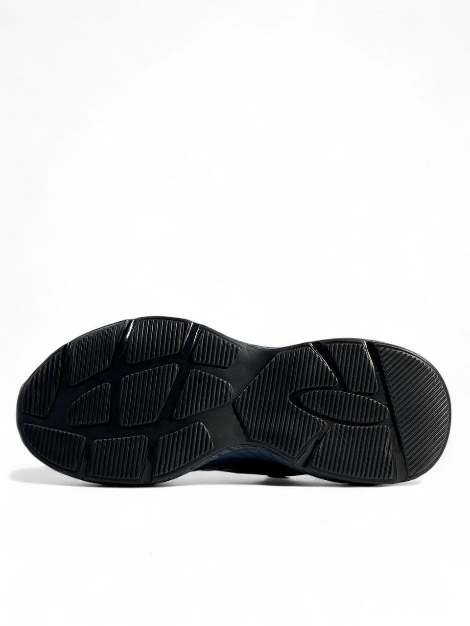 💙 Emporio Armani EA7 Navy Pattern Sneakers | Sporty Luxury Trainers 👟✨