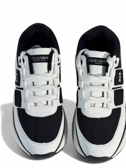 Dolce & Gabbana Chunky Sneakers – Black & White | Luxury Streetwear 👟✨