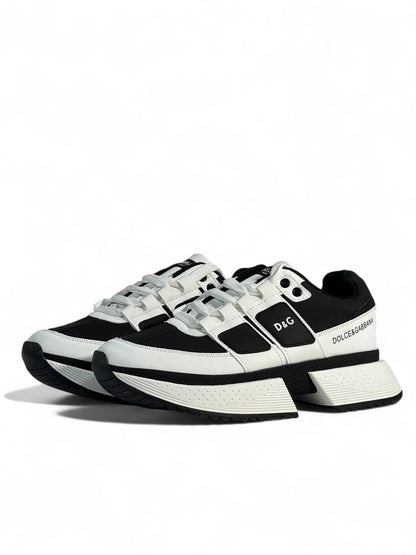 Dolce & Gabbana Chunky Sneakers – Black & White | Luxury Streetwear 👟✨