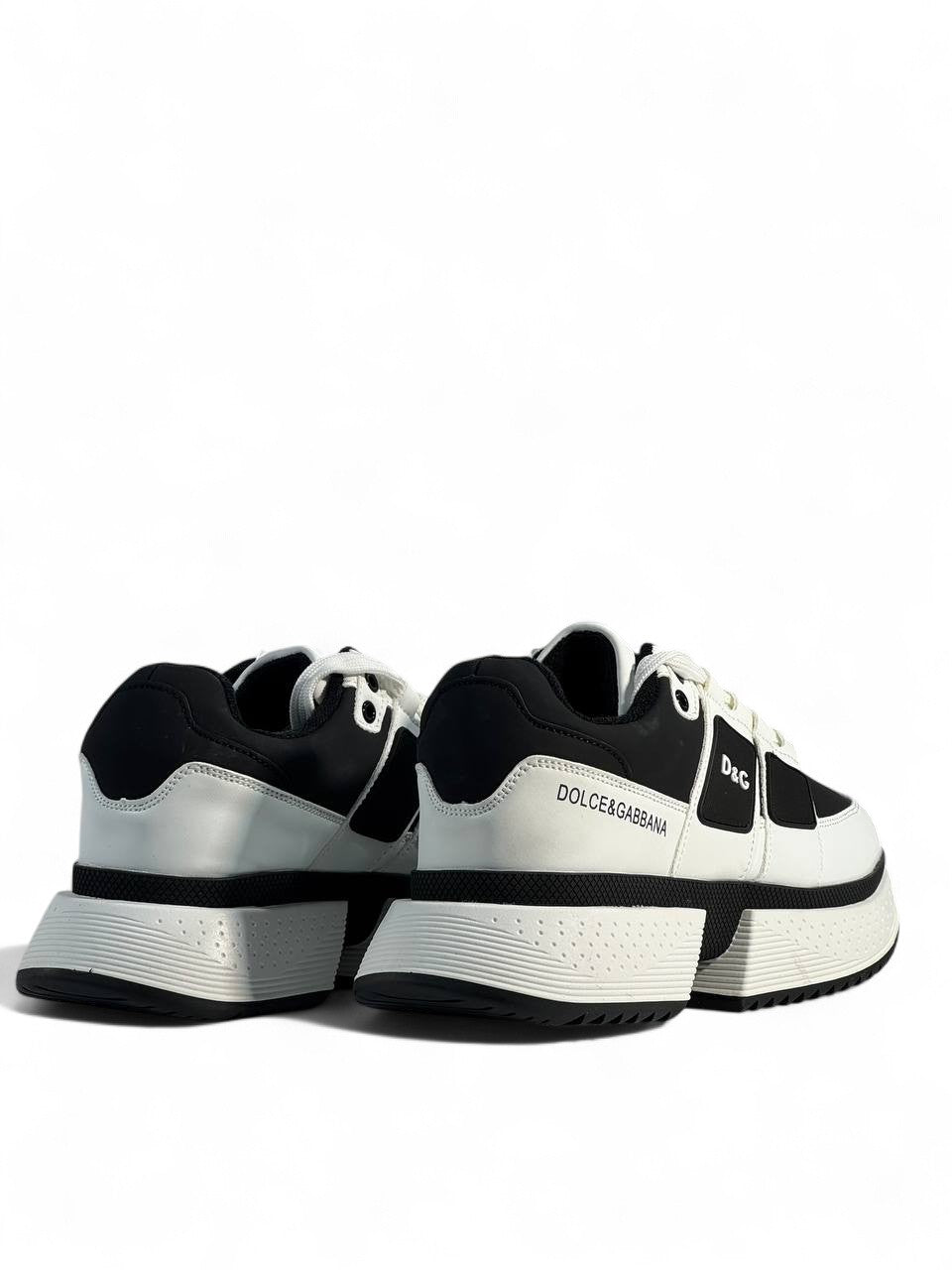 Dolce & Gabbana Chunky Sneakers – Black & White | Luxury Streetwear 👟✨