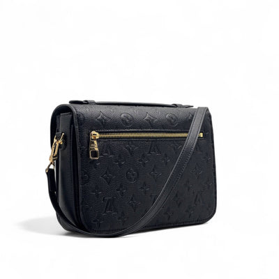 Louis Vuitton Black Floral Crossbody – Limited Edition Art Series
