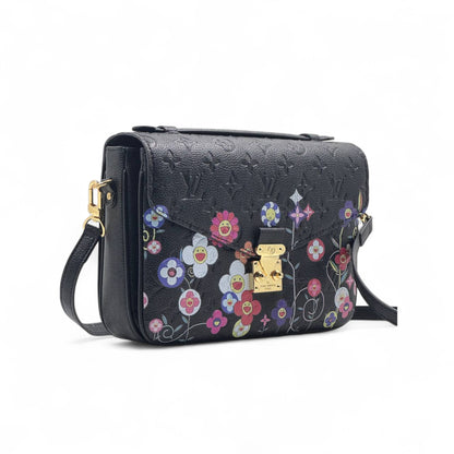 Louis Vuitton Black Floral Crossbody 🌸✨ | Limited Edition Art Series 🎨