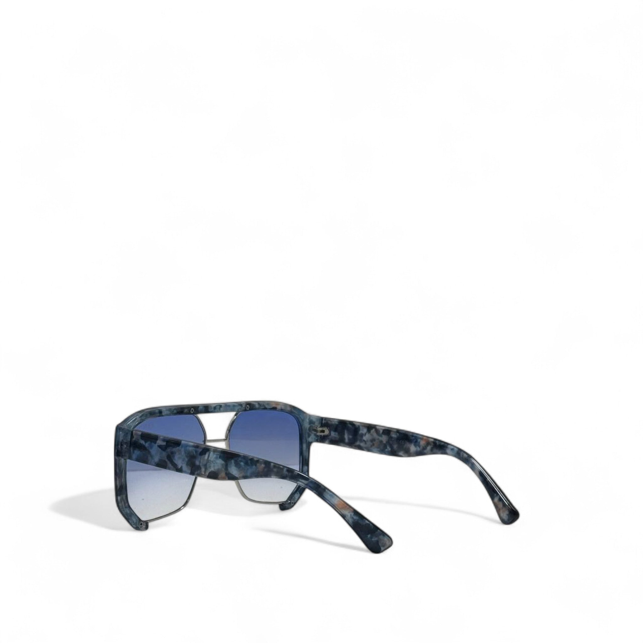 Fendi Blue Marble Aviator Shades 💙 | Statement Gradient Sunglasses