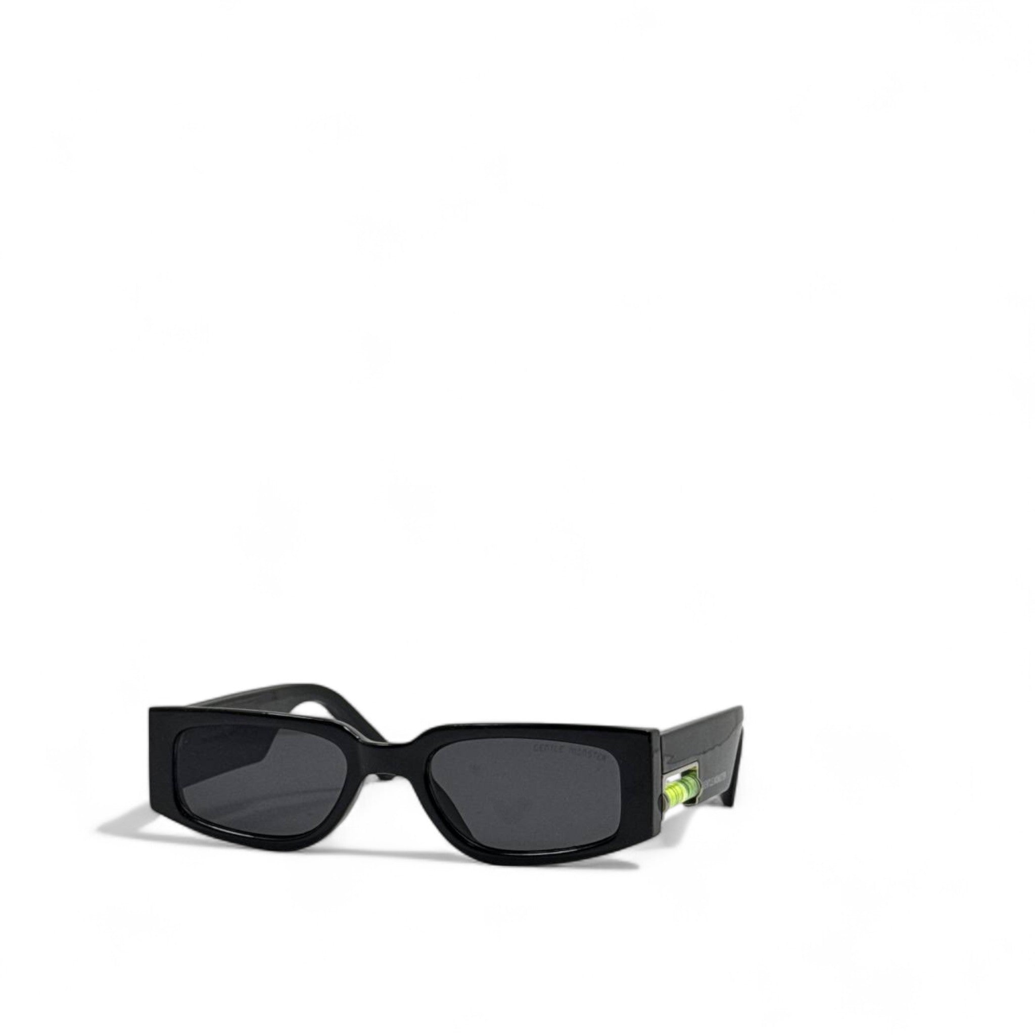 Gentle Monster Black Rectangular Sunglasses 🧪 | Unique Level Design | Statement Eyewear