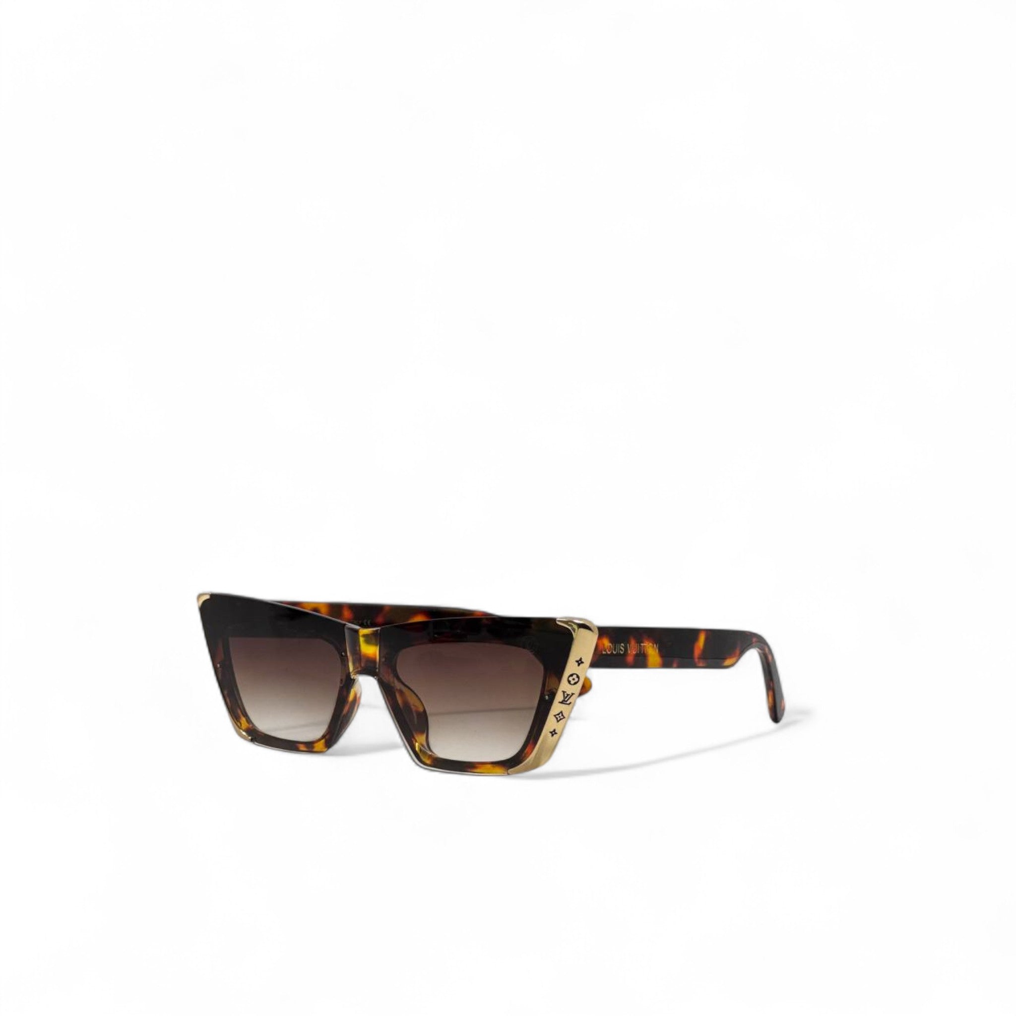 Louis Vuitton 1.1 Millionaires Sunglasses 🐆 | Tortoise & Gold Monogram Style