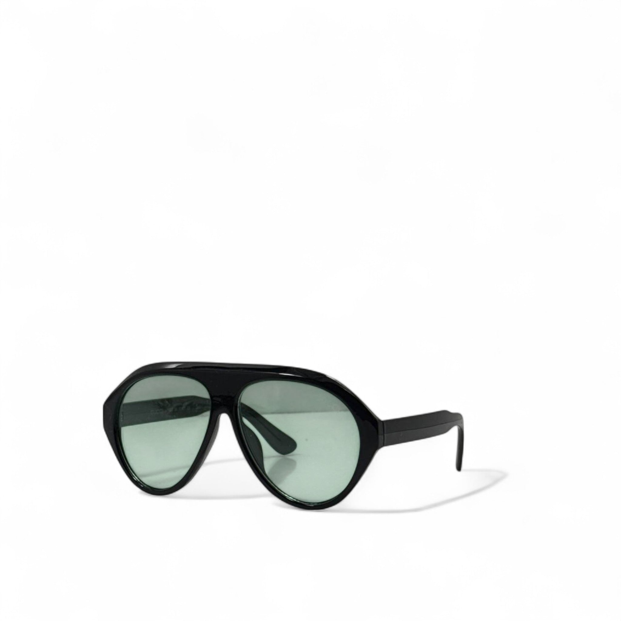 Gucci Retro Aviator Sunglasses 🖤 | Mint Green Lenses