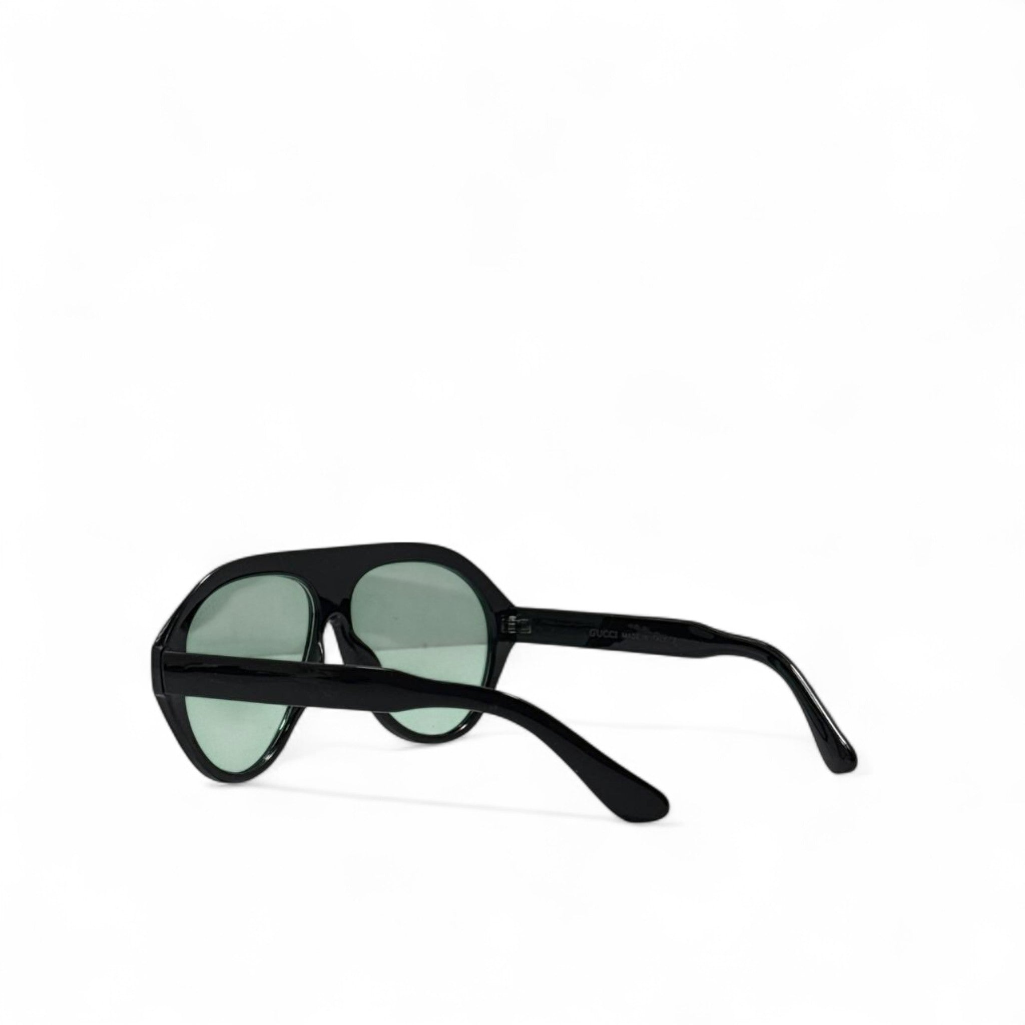 Gucci Retro Aviator Sunglasses 🖤 | Mint Green Lenses
