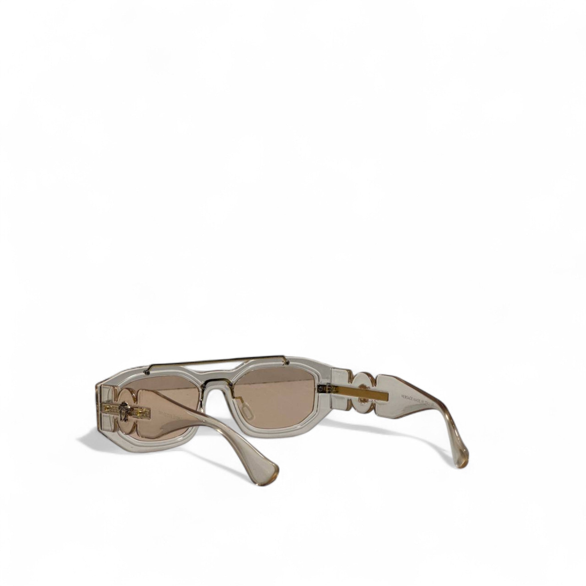 Versace Iconic Transparent Sunglasses ✨ | Bold & Luxurious Look