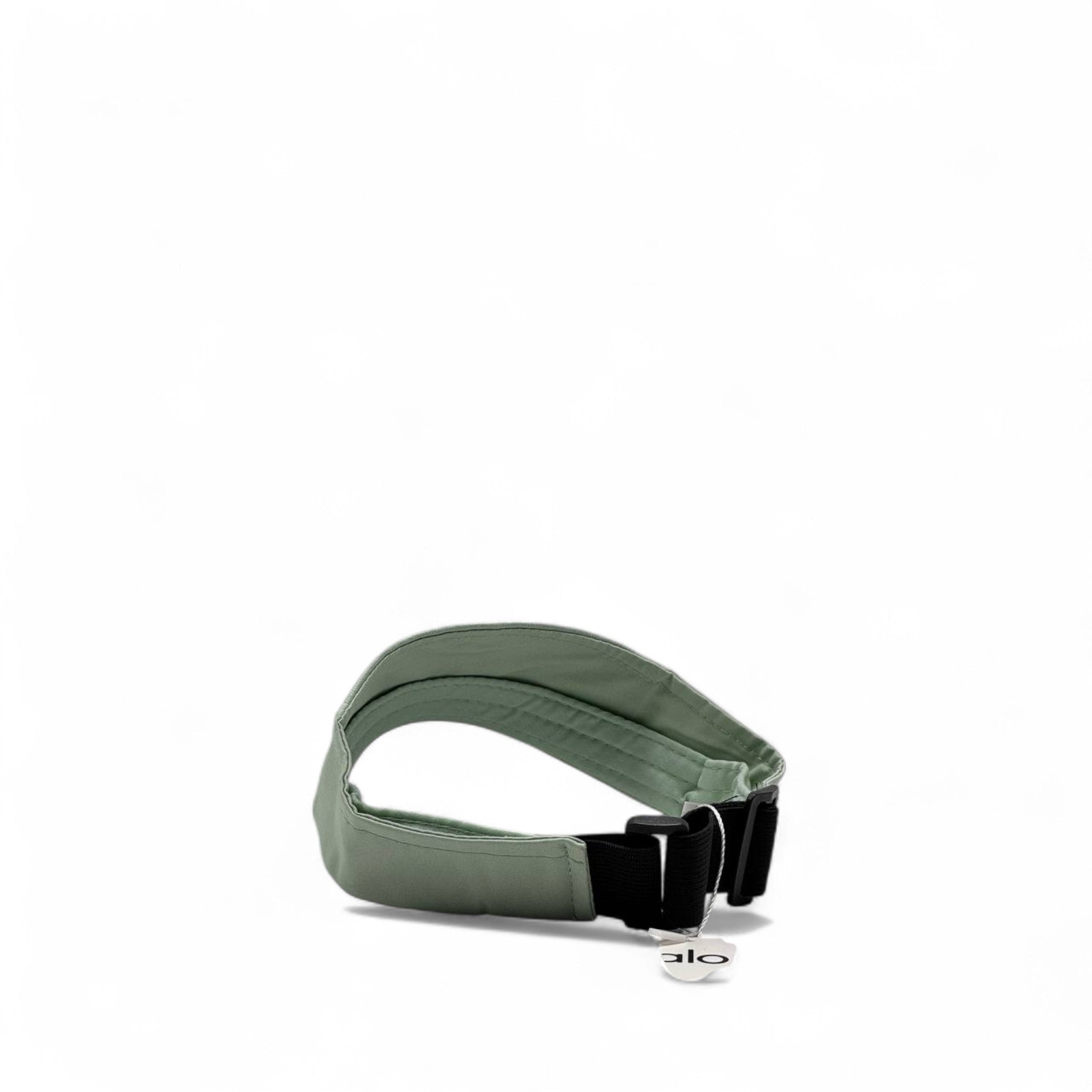 Alo Yoga Iridescent Visor Cap – Sage Green with Box 🧘🌿