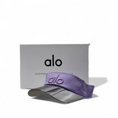 Alo Yoga Iridescent Visor Cap – Lavender Edition with Box 💜✨