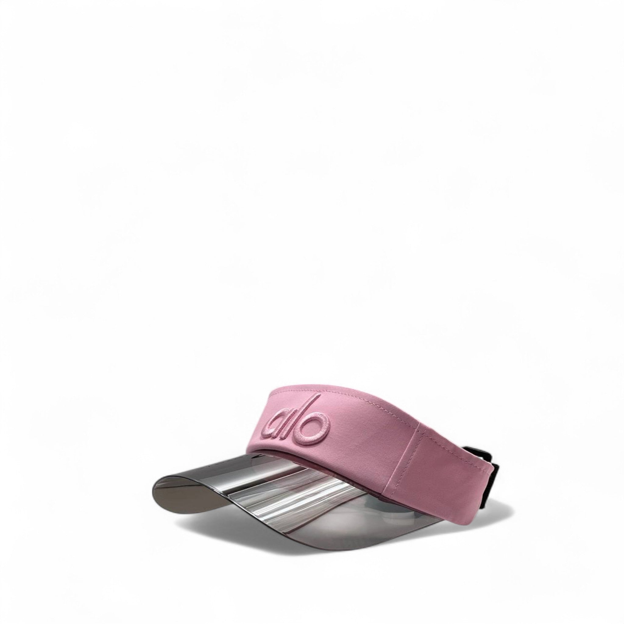 Alo Yoga Iridescent Visor Cap – Blush Pink Edition with Box 🌸✨