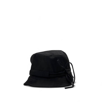 Jacquemus Black Bucket Hat with Box – Modern Luxe Essential 🖤🧳