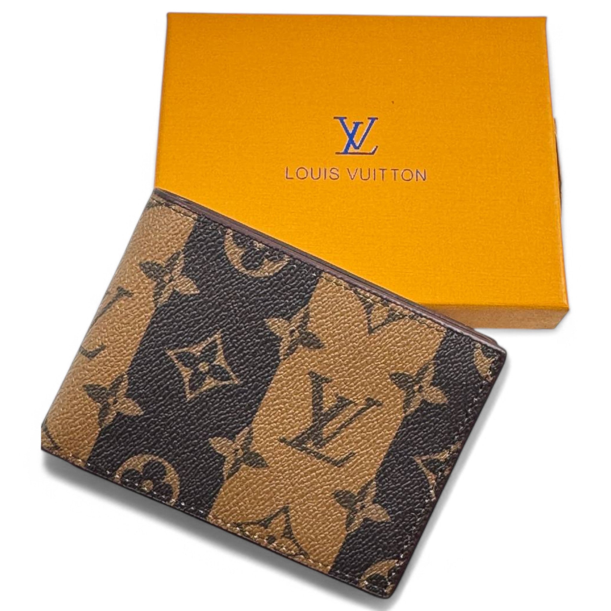 Louis Vuitton Monogram Bi-Color Leather Wallet – Limited Edition