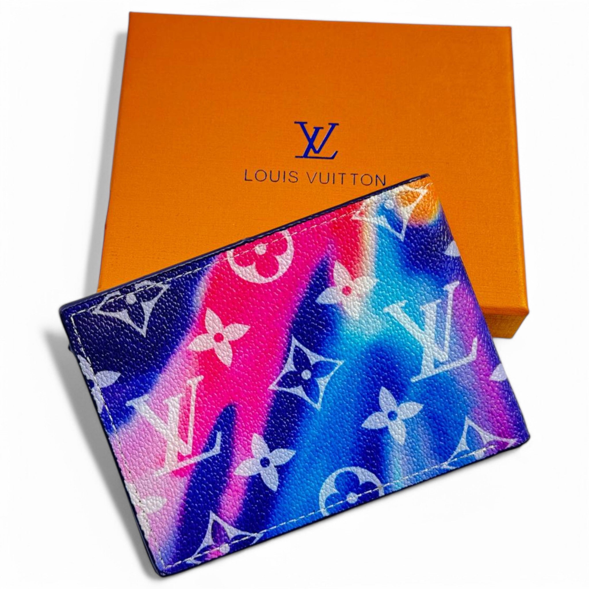 Louis Vuitton Gradient Monogram Wallet – Multicolor Edition