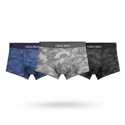 Calvin Klein 3-Pack Camouflage Premium Boxer Briefs 🩲🔥✨