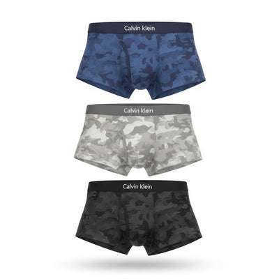 Calvin Klein 3-Pack Camouflage Premium Boxer Briefs 🩲🔥✨