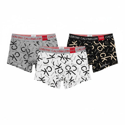Calvin Klein 1981 3-Pack Signature Logo Boxer Briefs 🩲🔥✨