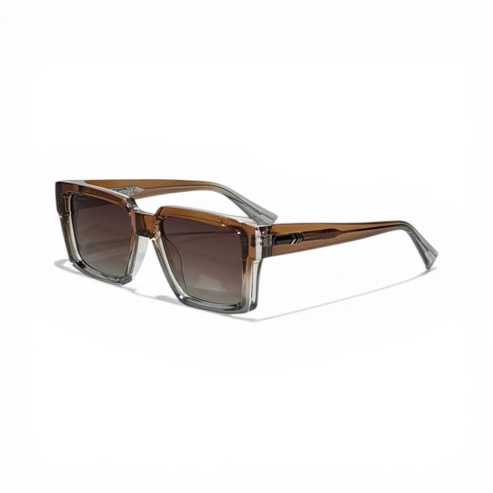 MOSCOT Luxury Gradient Square Sunglasses – Transparent Brown Iconic Edition 🕶️✨