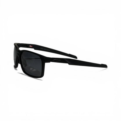 Oakley Matte Black Rectangular Sunglasses – Polarized Stealth Edition 🕶️⚡