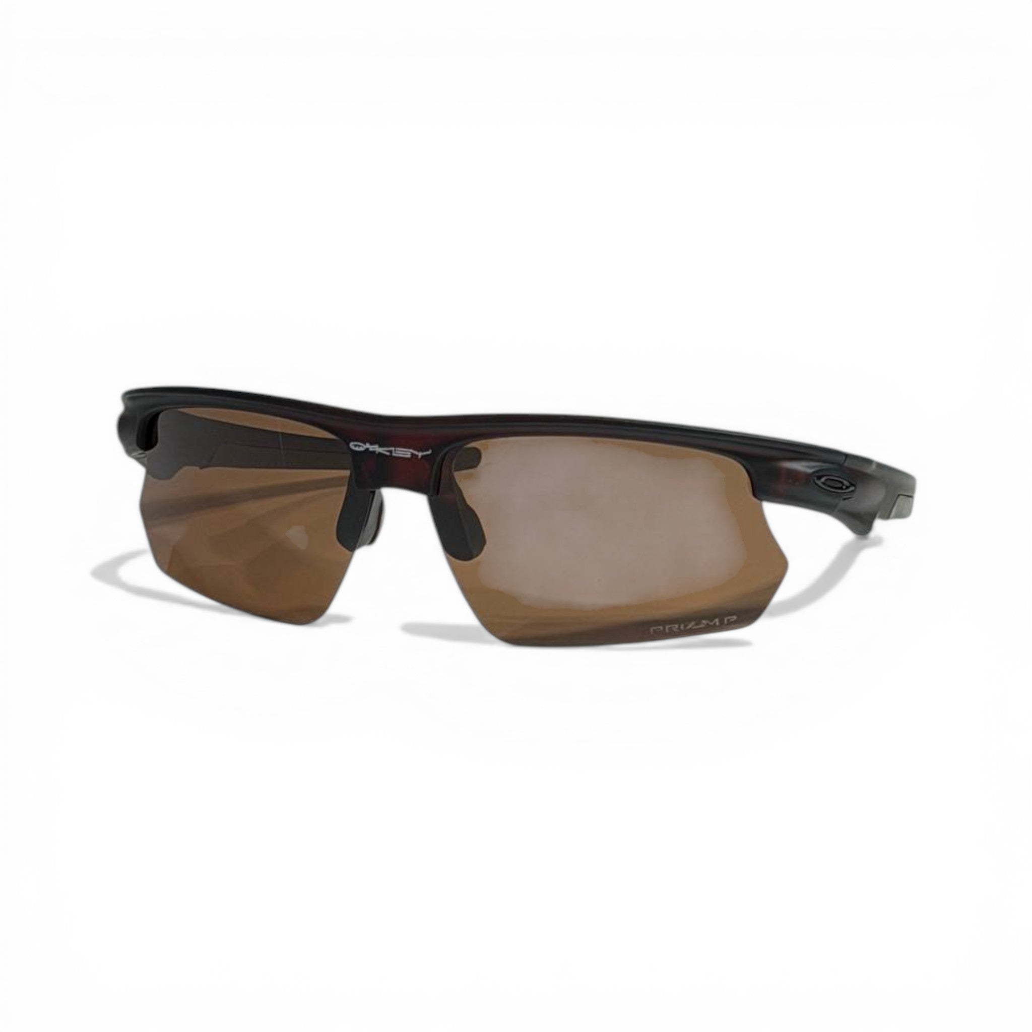 Oakley Bronze Lens Rimless Sunglasses – Tortoise Sport Edition 🕶️🤎