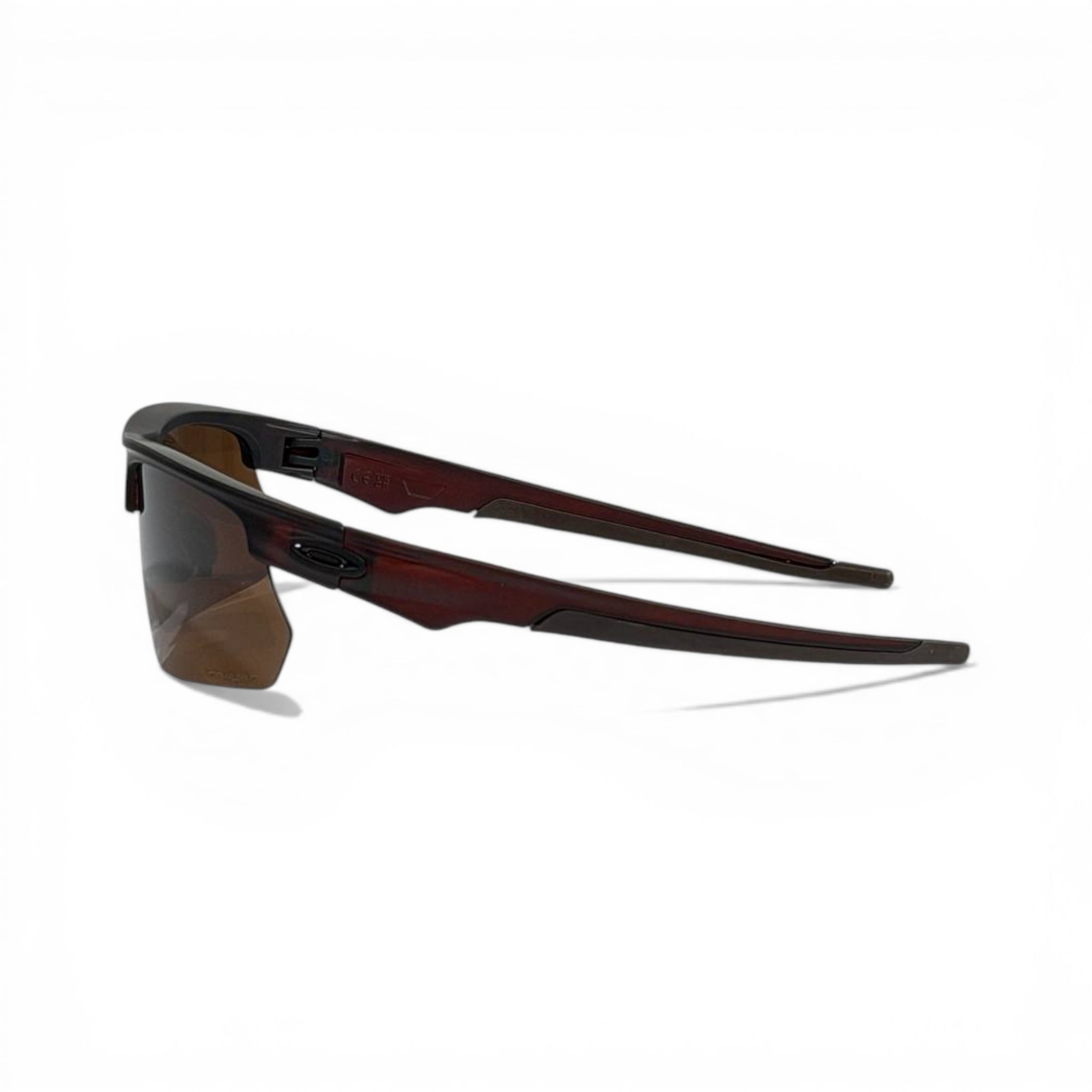 Oakley Bronze Lens Rimless Sunglasses – Tortoise Sport Edition 🕶️🤎