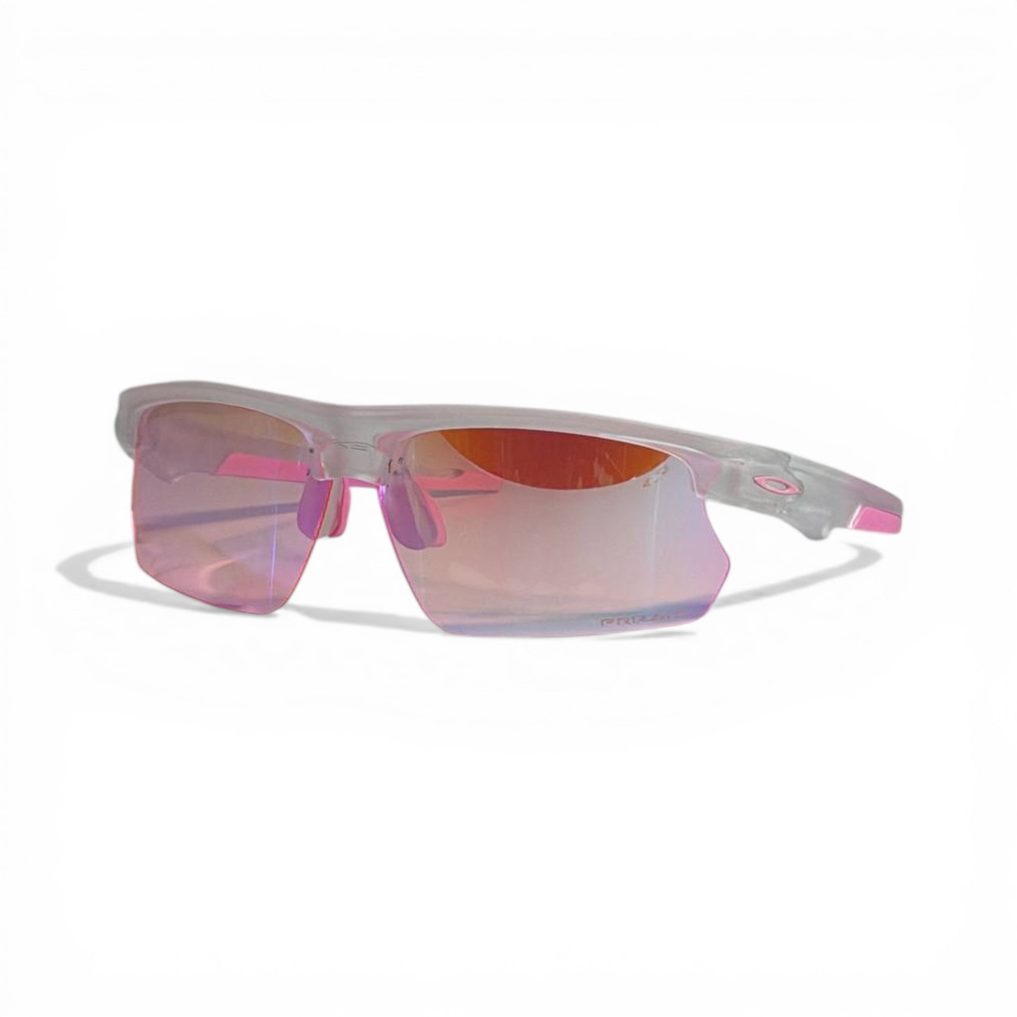 Oakley PRIZM Pink Rimless Sunglasses – Frost Crystal Edition 🕶️💖