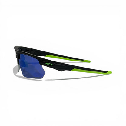 Oakley PRIZM Green Mirror Rimless Sunglasses – Neon Sport Edition 🕶️💚