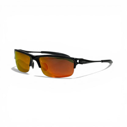 Oakley Fire Mirror Shield Sunglasses 🔥🕶️ Sport Luxury UV Protection Eyewear