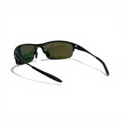 Oakley Fire Mirror Shield Sunglasses 🔥🕶️ Sport Luxury UV Protection Eyewear