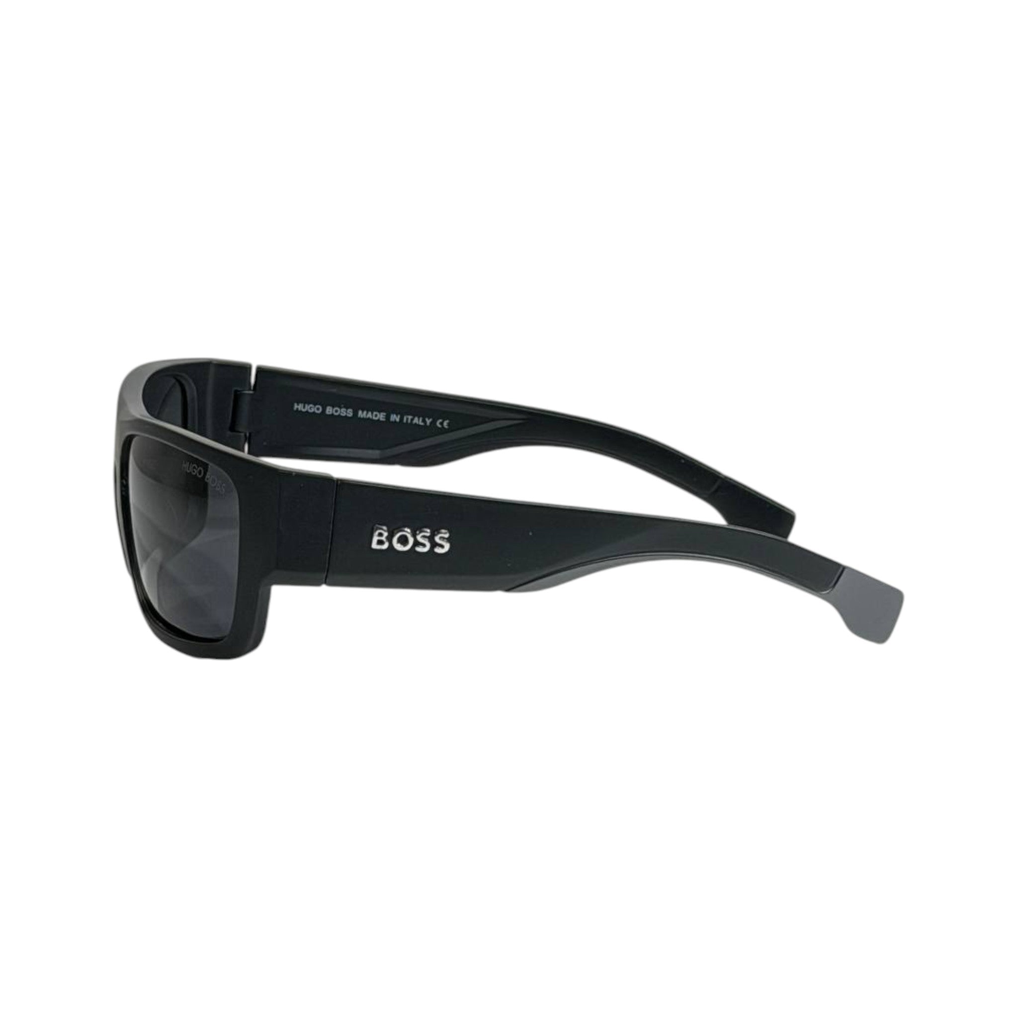 Hugo Boss Oversized Shield Sunglasses 🖤✨ Luxury Men UV Protection Shades