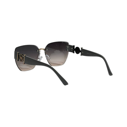 Versace Rimless Medusa Gradient Sunglasses 🩶✨ Luxury Women Designer Shades