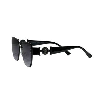 Versace Rimless Medusa Icon Sunglasses 🖤✨ Luxury Women Designer Gradient Shades