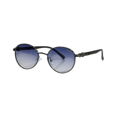 Cartier Luxe Round Blue Gradient Sunglasses 🔵✨ Timeless Designer Statement Eyewear