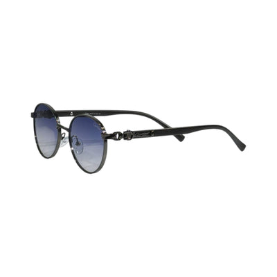 Cartier Luxe Round Blue Gradient Sunglasses 🔵✨ Timeless Designer Statement Eyewear