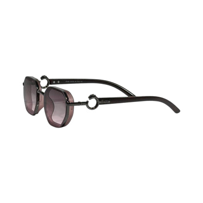 Cartier Luxe Octagon Burgundy Sunglasses ❤️✨ Elegant Designer Statement Eyewear