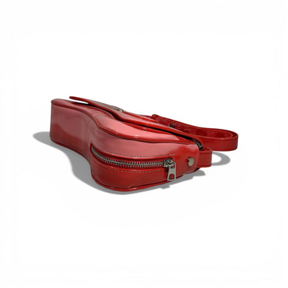 👜 Diesel Red Patent Shoulder Bag – Bold Y2K Statement ❤️