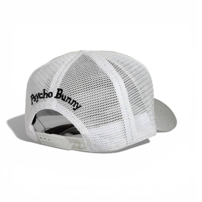 🧢 White Skull Bunny Trucker Cap – Street Edition