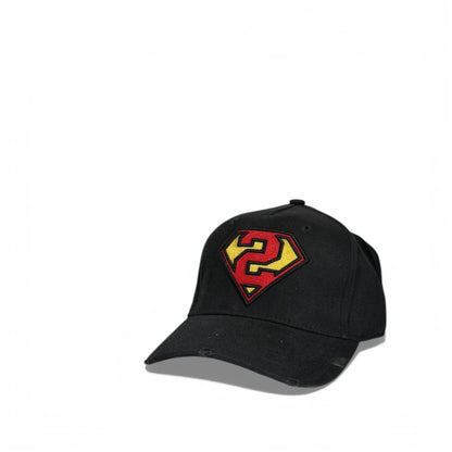 🧢 DSQ ICON Embroidered Baseball Cap – Black