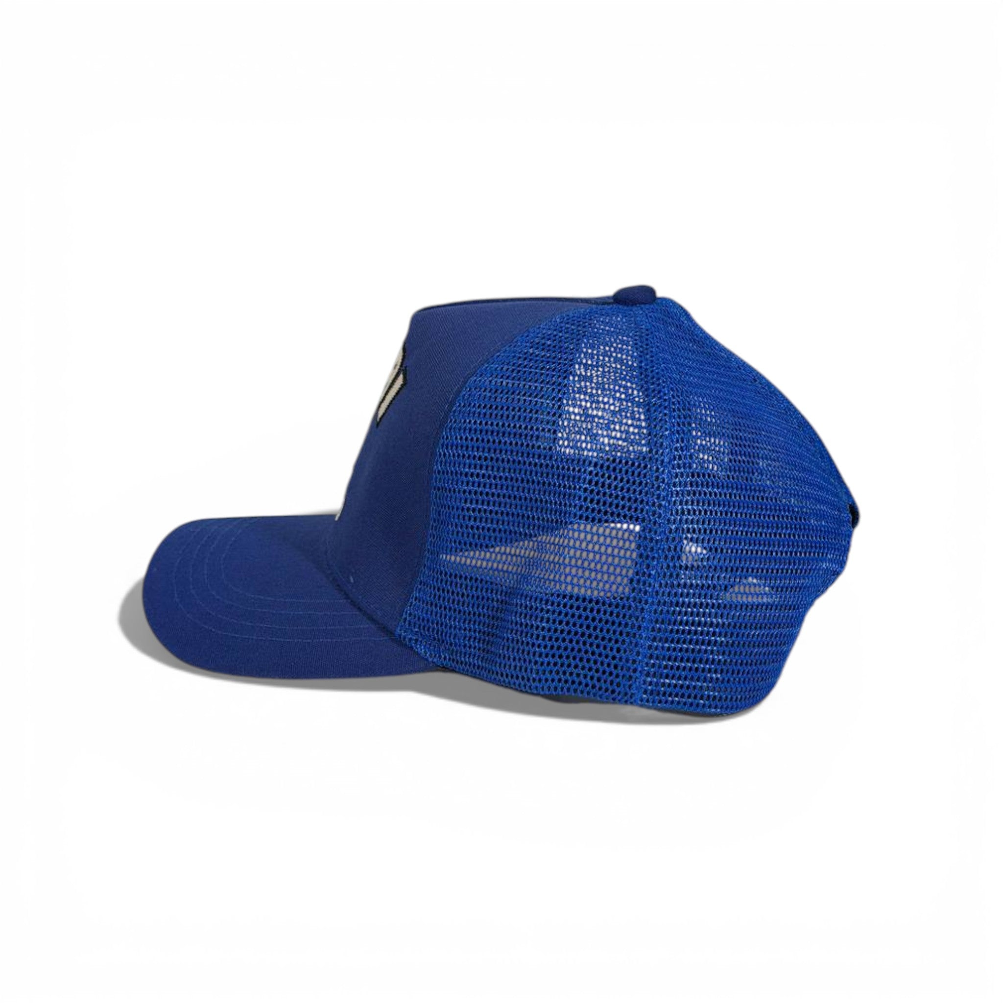 🧢 AMIRI Hollywood Trucker Cap – Blue