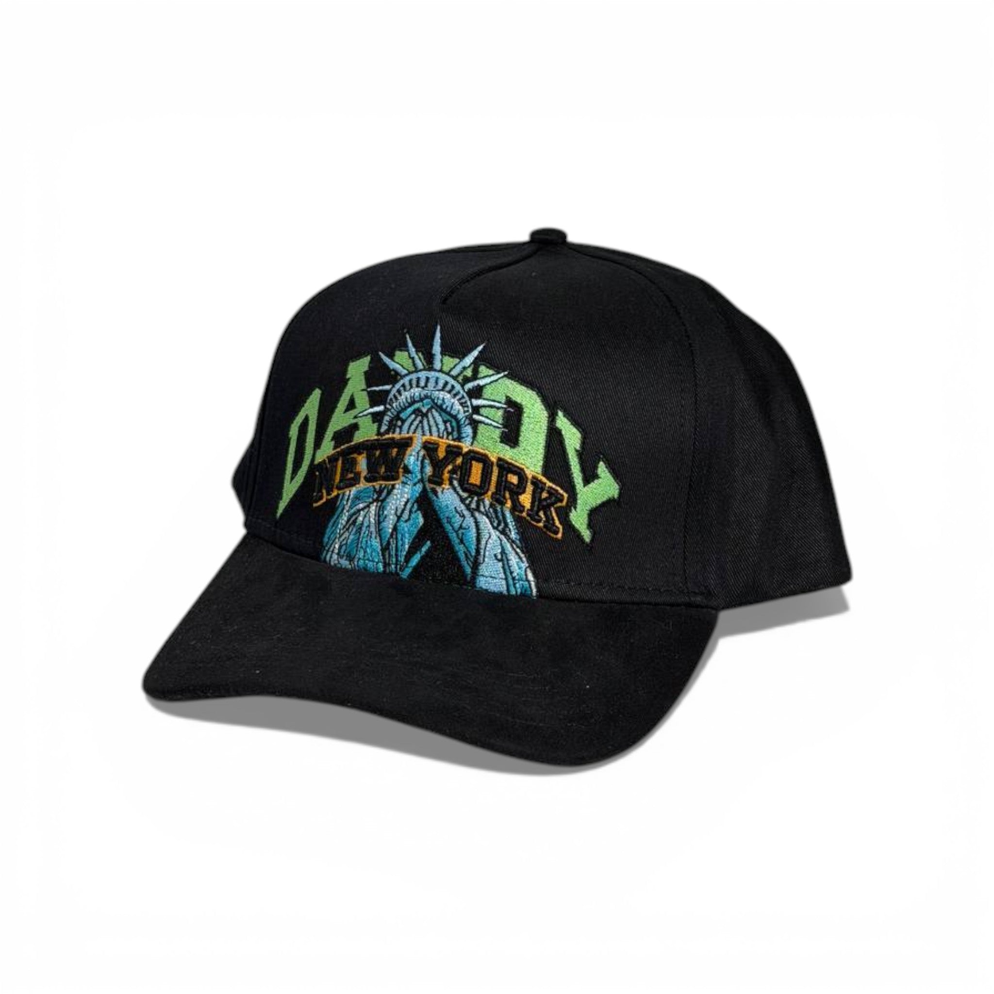 🧢 New York Graphic Cap – Black