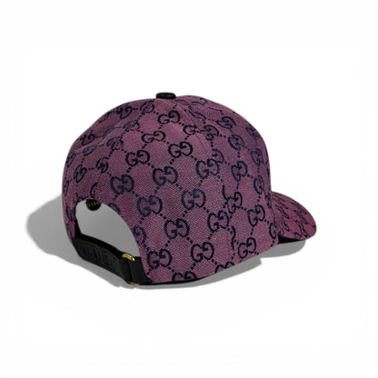 🧢 Gucci GG Monogram Baseball Cap – Iconic Luxury Edition 💜✨