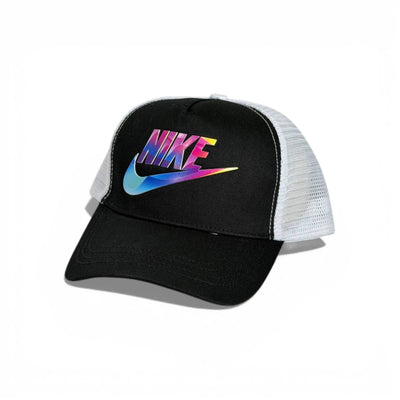 🧢 Nike Trucker Cap – Rainbow Swoosh Street Edition 🌈🔥