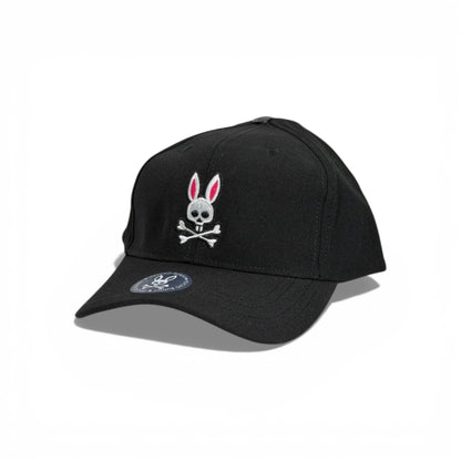 🧢 Psycho Bunny Skull Logo Baseball Cap – Bold Luxury Streetwear 🐰💀🔥