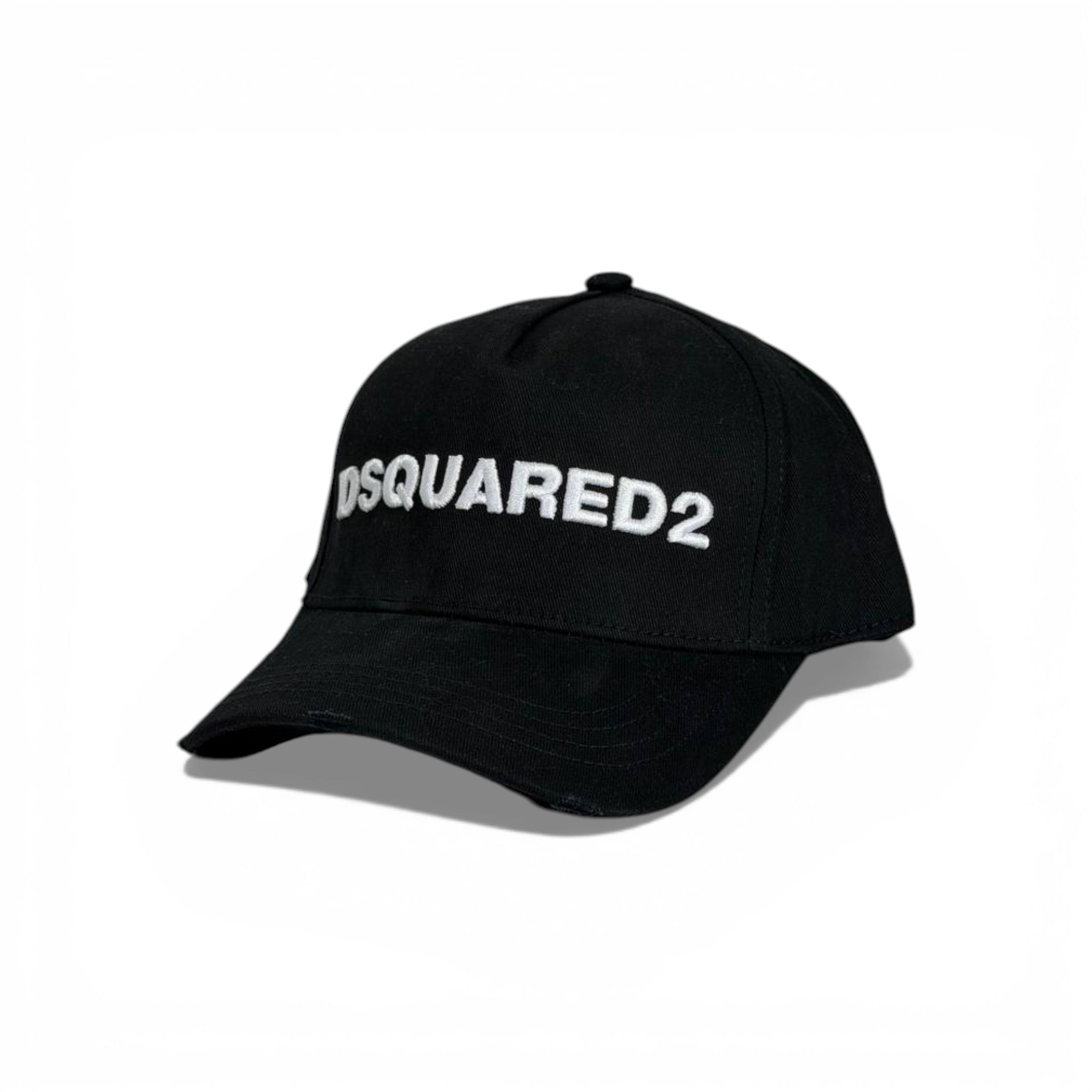 🧢 Dsquared2 Black Baseball Cap – Iconic Logo Edition 🖤🔥