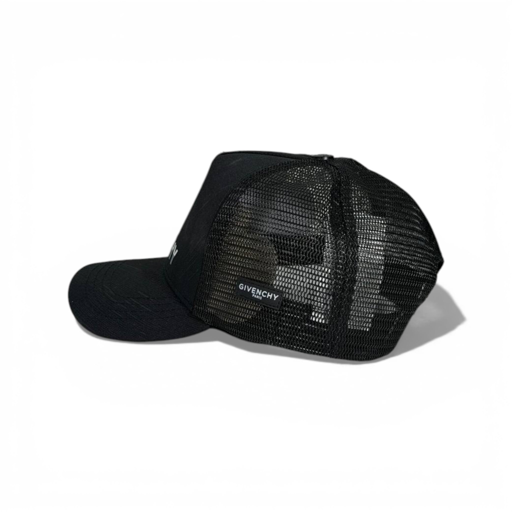 🧢 Givenchy Black Trucker Cap – Iconic 4G Logo Edition 🖤✨