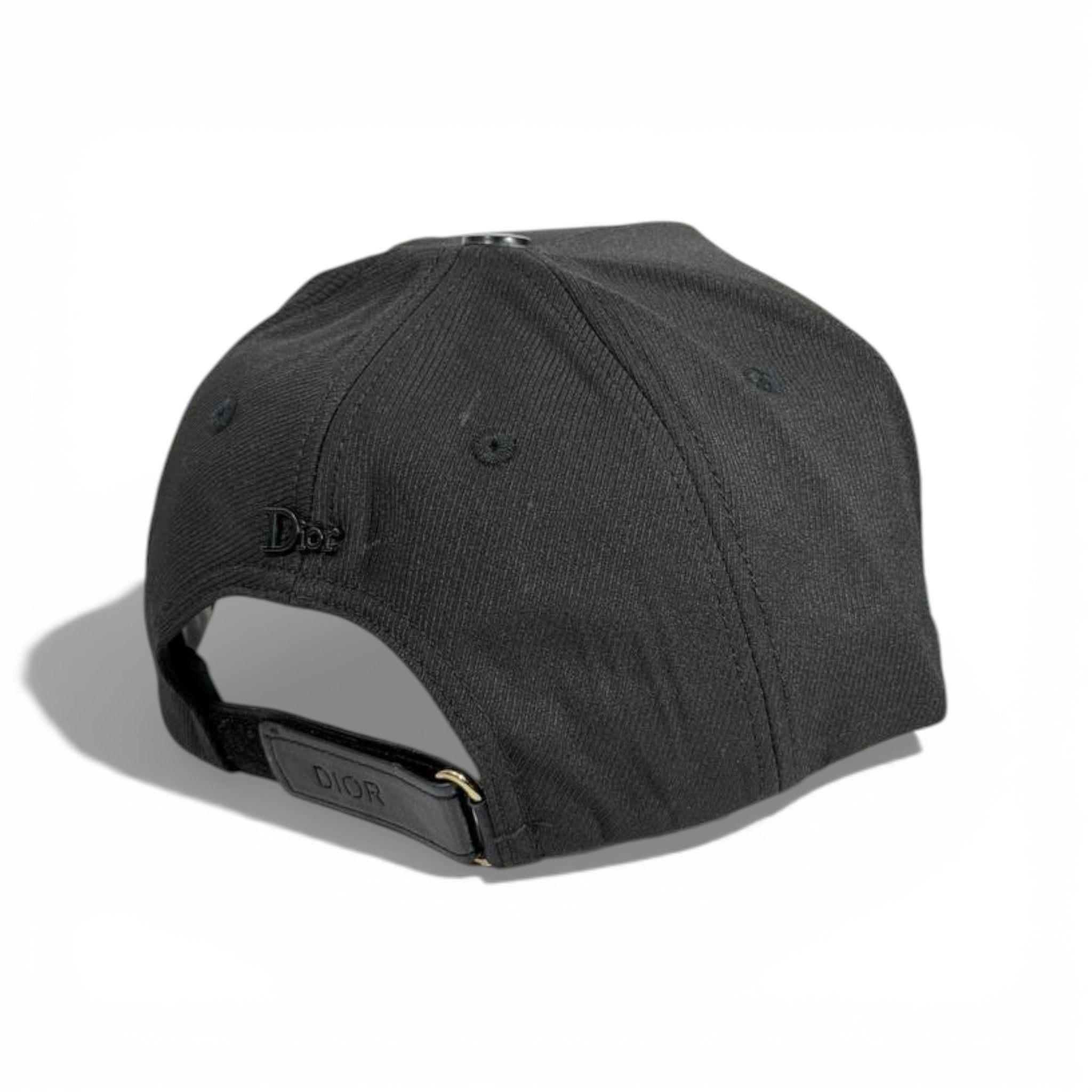 🧢 Dior CD Monogram Baseball Cap – Black Iconic Edition 🖤✨
